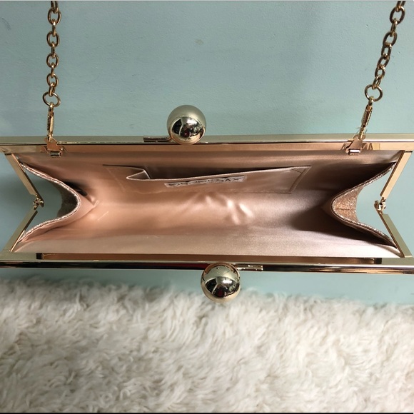 Jessica McClintock Glitter Crossbody (PM127) - Picture 4 of 5